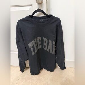 The Bar X-Large Black Logo Sweatshirt. 🖤⚡️
